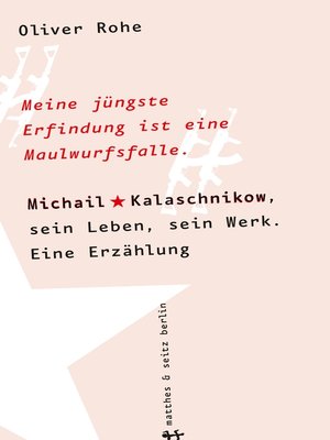 cover image of Meine jüngste Erfindung ist eine Maulwurfsfalle